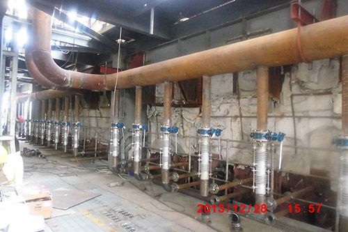 脱硝喷氨管改造