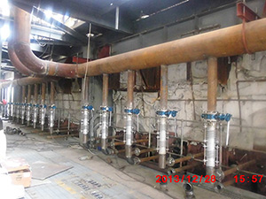 脱硝喷氨管改造